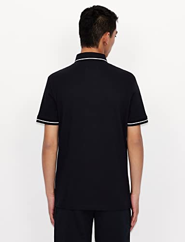 Armani Exchange Men's Embroidered Icon Logo Polo Shirt4