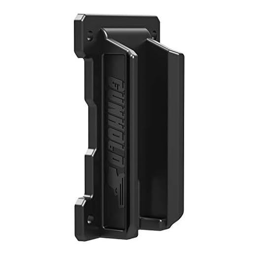 GUNHOLD Magnetic Handgun Mount/Holster - Concealed Tactical Firearm & Gun Magnetic Holder for Truck, Wall, Vehicle, Cabinet, Table