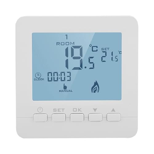 AUNMAS Programmable Millivolt Thermostat for Gas Fireplace