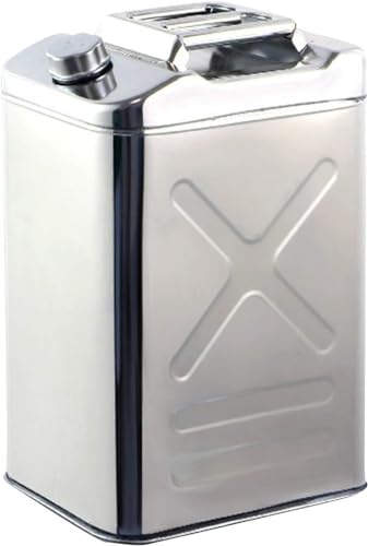 ガソリン携行缶 ステンレス 15L/20L/25L/30L/40L ワイド縦型 燃料タンク (40L)