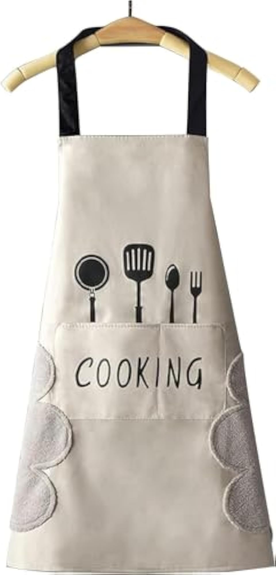 Adjustable Waterproof Kitchen Apron with Pockets