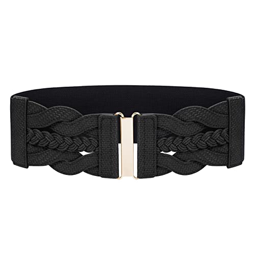 GRACE KARIN Cinto elástico vintage feminino elástico retrô cinto ...