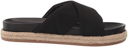 Aerosoles Women's LINNEY WE Slide Sandal, Black Canvas, 5.5 | Image 5