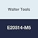 Walter Tools E20314-M5 Paradur HSS Machine Tap, NID Finish, 6 mm Shank Diameter, 0.8 mm Thread Length, 13 mm Cutting Length, 70 mm Overall Length, M5 Cutting Diameter