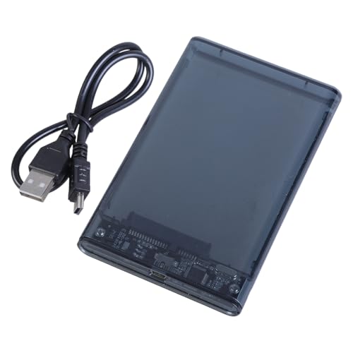 Caja externa para disco duro 2.5 pulgadas color negro miniatura 1
