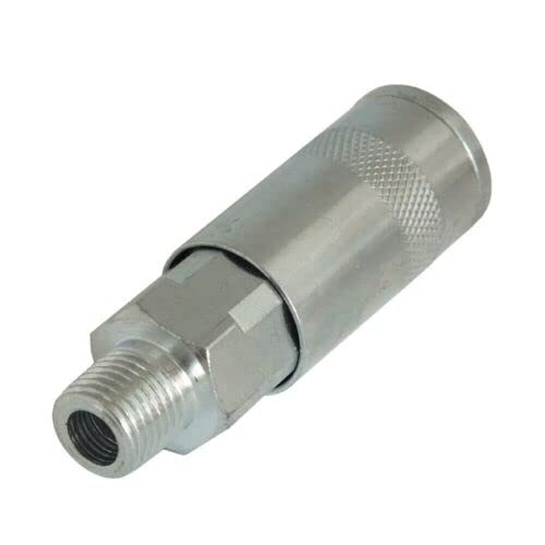 Dunnet Tools 1/4" Inch Quick Release Air Line Connector | Heavy Duty Male BSP Fitting for Air Compressor, Pneumatic Tools, Quick Connect Coupling, Airbrush & Tool Accessories — image 1