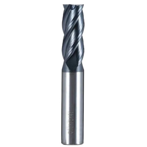 Fresa de extremo plano carburo tungsteno con revestimiento HRC50 4F 2,5 mm for mecanizado mecánico CNC