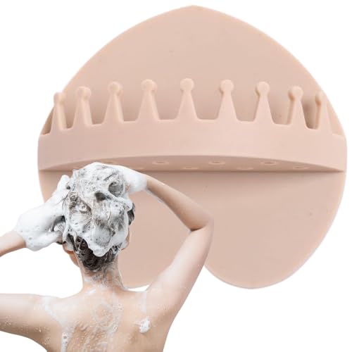 Captador de pelo para ducha, protección antiobstrucciones, dispositivo de recogida de silicona, con ventosa, montaje en pared, colector de pelo para prevenir obstrucciones en el baño, cocina, ducha