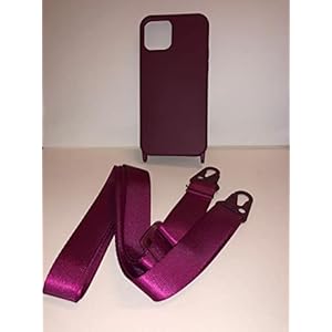 Crossbody Case for Apple iPhone 12/12 Pro with Adjustable Lanyard Strap
