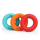 Grip Strength Tester Hot 3pcs Handgreifer Trainer Unterarm Hand Carpal Expander Dynamometer Stärken Training Finger Exersiser Grip Force Kraft Dynamometer für manuelle Muskeltests