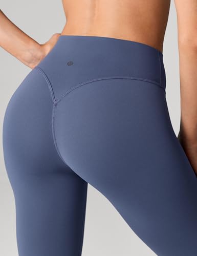 Image of UNISSU Hugcurve No Front Seam High Waisted Workout Leggings for Women Buttery Soft Yoga Pants Gym Athletic Tights - 25''