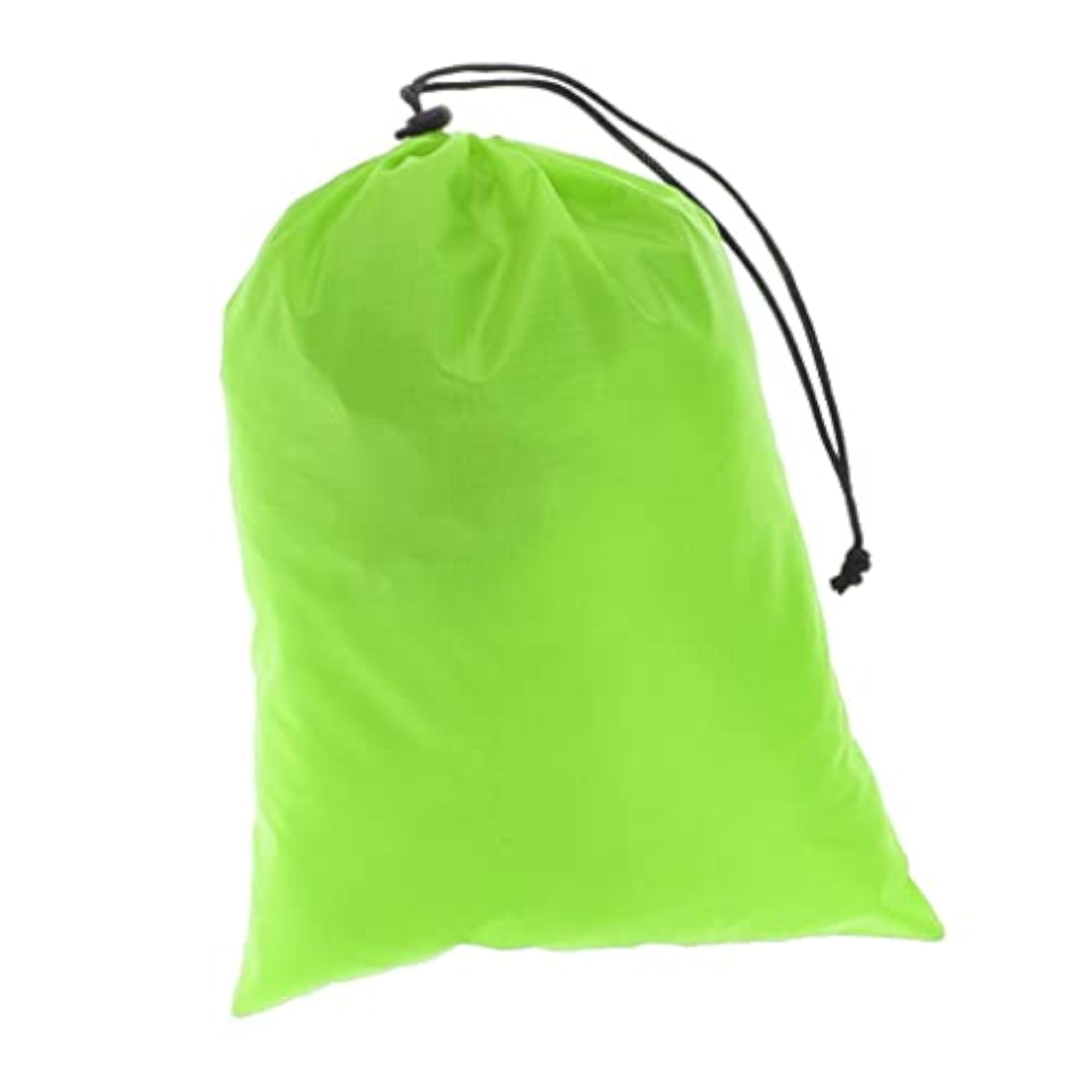 Waterproof Drawstring Storage Bag Stuff Bag for Clothes Shoes Green