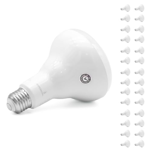 BR30 LED Bulb 9W, 5000K Daylight, 24 Pack – Dimmable Indoor Flood Light Bulbs for Recessed Can Lighting, E26 Base, Energy Efficient Replacement for 65W Incandescent Lamps