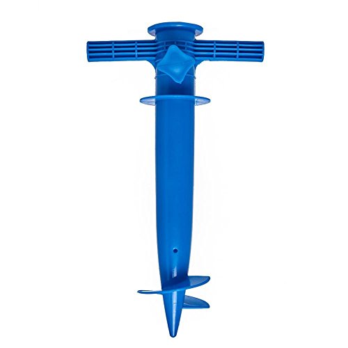 Preisvergleich Produktbild Sue Supply Sonnenschirmhalter Schirmständer Universal Sonnenschirmständer Strand Bodenhülse Erdspieß Kunststoff mit Bodendübel