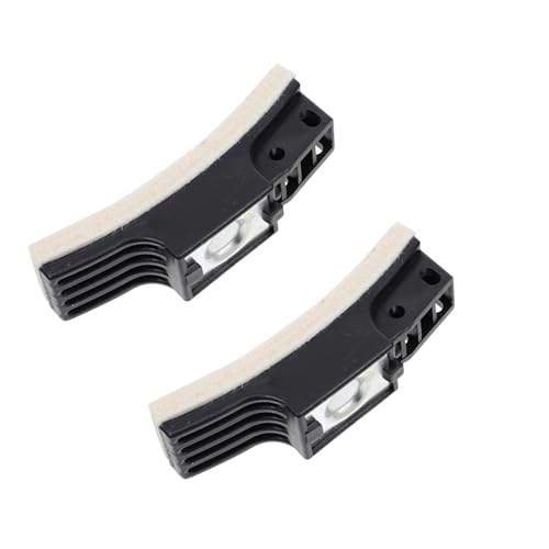 STOBAZA 2 pièces Plaquettes de Frein pour Vélo Appartement Patins de Frein Feutre Durables et Résistants à Usure Compatibles avec Équipements de Fitness Faciles à Installer Démonter