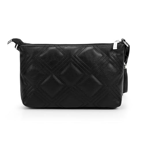 Image of Metro Women Casual PU Soft Body Zipper closure Quilted Sling Bag