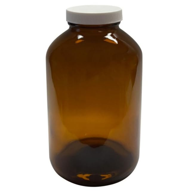 J.G. Finneran Associates 9-151-3, Certified 950cc Amber Packer (3 Packs of 12 pcs)