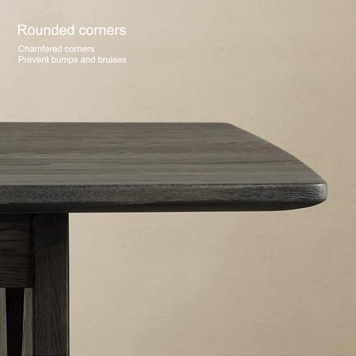 Banco de madera duradera estrecho y resistente para interior 5