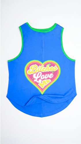 Image of CutiePaw T-Shirt for Dogs and Cats (Pack of 1) | Printed Pet T-Shirts | Dog T Shirts | Trendy Vest | Sleeveless Cotton Tshirt | Comfortable & Breathable Pet Clothing | Summer Tshirts for Dogs and Cats