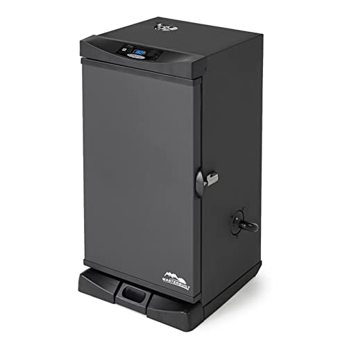 Masterbuilt 20078715 Electric Digital Smoker Front Controller, 30-Inch, 30 Inch, Black
