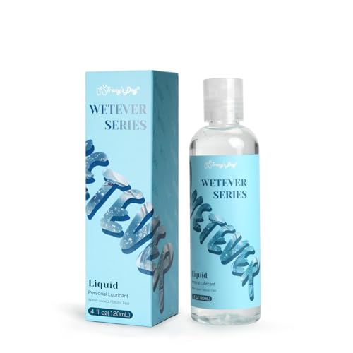 Tracys Dog Liquid Water Based Lube Natural Feeling Personal Lubricant for Men Women & Couples Non-Staining Easy Clean-Up Toy & Condom Compatible 4 Fl Oz