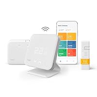 tado&deg; Kit Base &ndash; Termostato Smart Wireless V3+ &ndash; Termostato wifi digitale per caldaia + Sensore...