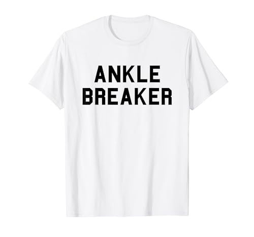 Ankle Breaker Basketball Gag T-Shirt Black