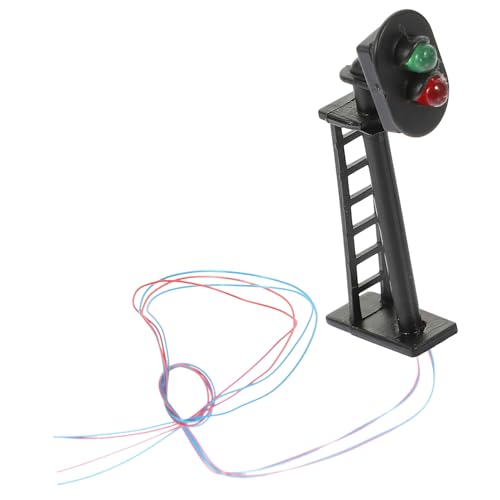 ORFOFE Miniature Signal Model Set Sand Table Layout for Simulation Traffic Light Realistic Mini Landscape Decor