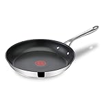 Tefal Jamie Oliver Cook's Direct Frying Pan 28cm, Non-Stick Titanium Coating, Thermo-Signal™ Heat Indicator, Induction Compatible, Oven Safe, 10-Year Guarantee