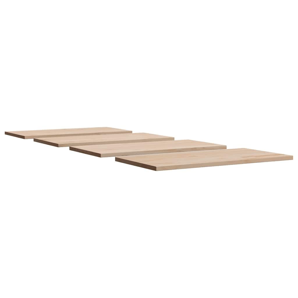 Plateau de table en pin massif 200 x 100 x 2 5 cm - Design rustique - Nettoyage facile - Utilisation polyvalente pour table à manger, cuisine et extérieur