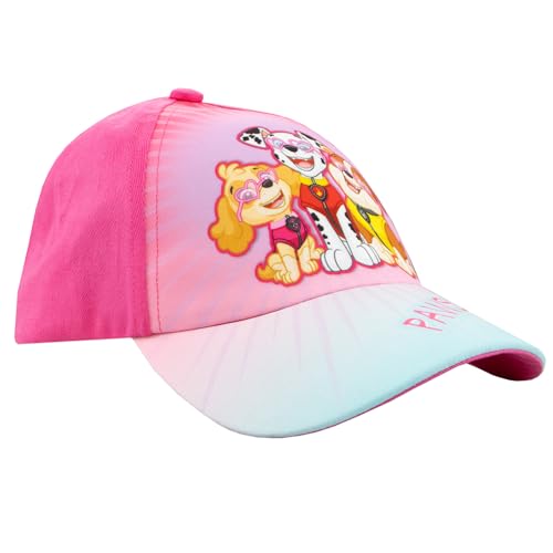 Paw Patrol Hat | Skye Girls Baseball Cap | Kids Summer Hat with Sun Visor | Pink One Size3