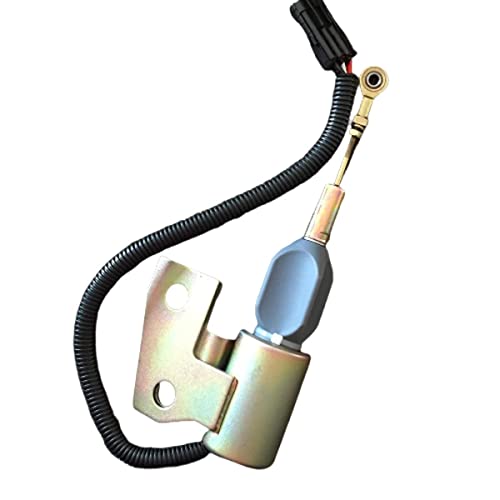 SS 61# 3991167 87420952 J932529 Fuel Shut Off Solenoid SA-4941-12 12V for Cummins 4BT Hyundai R130 R170