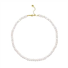 White, 5-6mm, 18KGP Bolo Lock