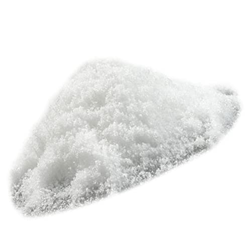 PRETYZOOM DIY Simulated Snow Sand Table 100g Artificial Snow for Winter Decor Xmas Scene Prop Home Decorative