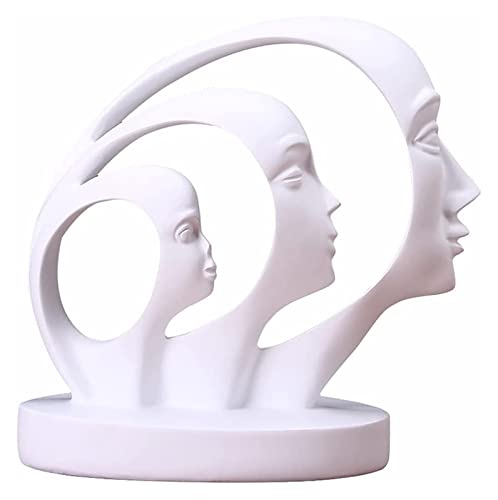 Ornements de bureau raffinés et statue art humain abstrait RLKHXBS aux finitions dorées