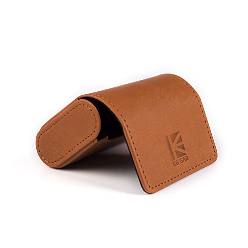 in Ear Monitor Case for KBEAR Carrying Case IEM Headphones, in Ear Monitors Earphones,Earphones Earbuds.Suitable for KZ ZS10 Pro X/ZS10 Pro/AS10/ZSN/ZST/ZEX/AS10/AS16/ CCZ Melody (Brown)