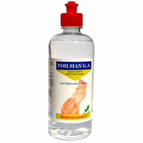 Toilman gel hidroalcoólico anti-séptico 500 ml