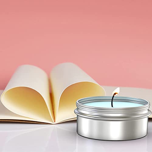 1 Ounce Aluminum Tin Jar Refillable Container, with Screw Lid, Silver 20 pcs4