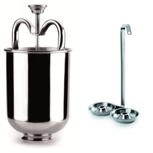 IBILI 734200 - Rosquillera INOX + 712150 - Buñolera Doble INOX