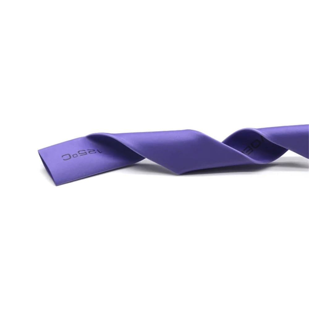 Tubo termocontraíble Morado 2:1 - Aislamiento de Funda de Cable térmico de poliolefina de 1 a 50 mm for protección de Cables(30mmx2meter)