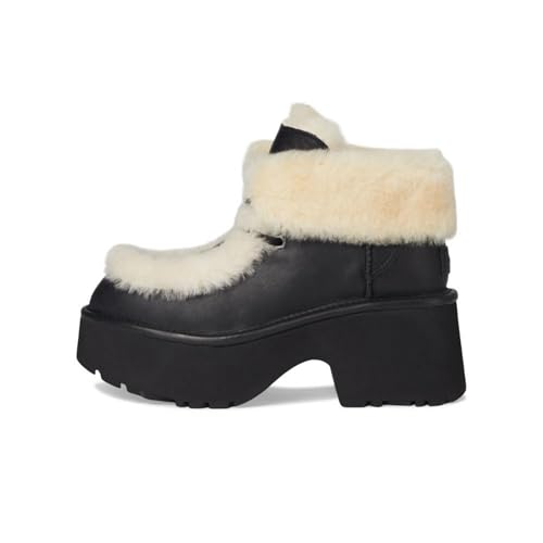 UGG Women's Esmee Leather Lace Up Fashion Boot4