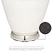 Fedmax Urns for Ashes Adult Male or Female - Funeral and Memorial Cremation Urns for Human Ashes up to 200 lbs with Velvet Bag, White