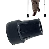 Consejos de bastón de senderismo, consejos de bastón | Pies silenciosos para caminar | Equipo de viaje al aire libre, suministros de caminante resistentes al desgaste para montañismo, la
