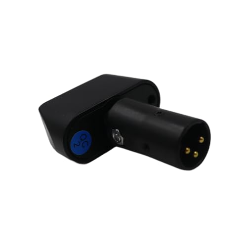 Gurtt Fuente de alimentación para iluminación de Silla de Ruedas eléctrica, Conector XLR de 3 Pines con Puerto de Carga USB Universal, Control de luz Nocturna para sillas de Ruedas motorizadas