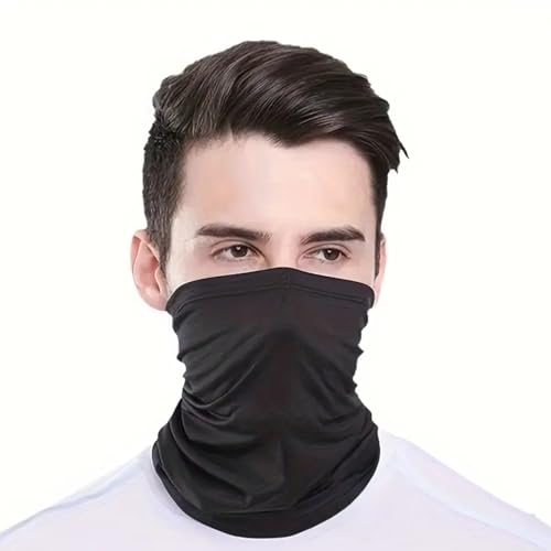 Image of PulGos Bamboo Bandana Unisex, Odour-Free & Breathable, Durable & Multipurpose Bandana, mask for Men face Cover, face mask for Pollution