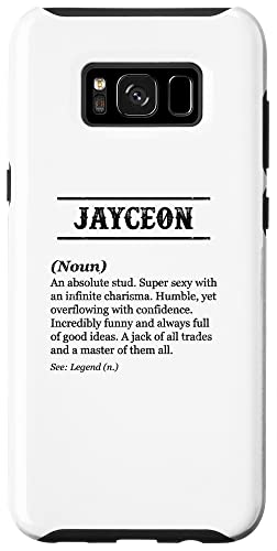 Galaxy S10 JAYCEON - Name Definition | Funny Phrase - Customized Men's Case