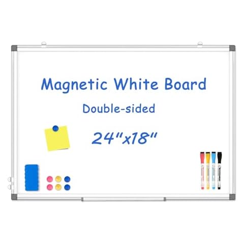 WALGLASS Double-Sided Magnetic Whiteboard Cover