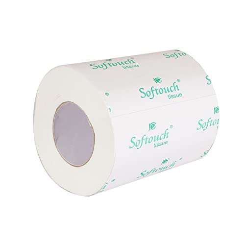 Image of Softouch 2 Ply Toilet Paper - Professional Grade Bulk Tissues for Hotels, Offices & Hospitals | 250 Sheets Per Roll | 120 Rolls Total | 30,000 Sheets