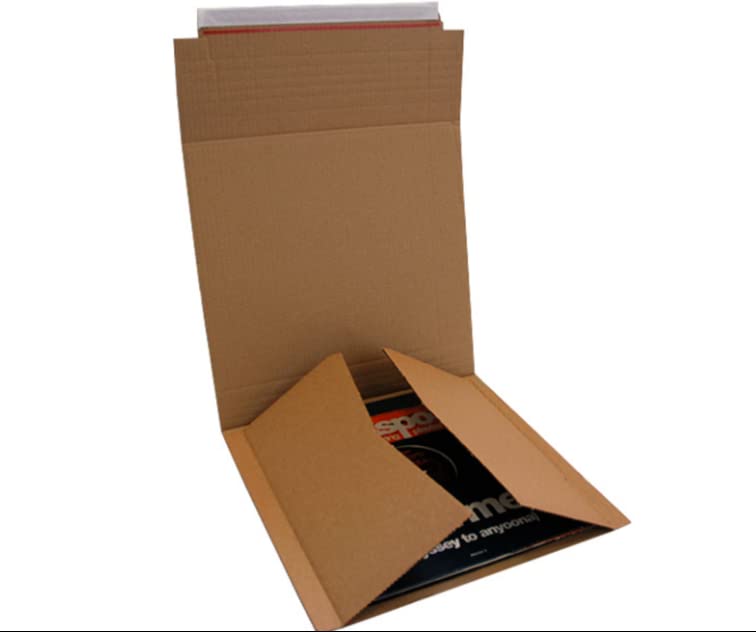 10-12″ Lp Size C Multi (Holds 1-6) Lp Postal Mailers Vinyl Record Packaging Box