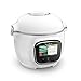 Moulinex Cookeo Touch Multicuiseur intelligent, Cuve 6 L, Haute Pression, Ecran tactile, 13 modes de cuisson, 250 recettes, Application Mon Cookeo, Blanc CE901100